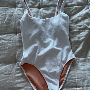 NWT J.Crew One Piece White Swimsuit